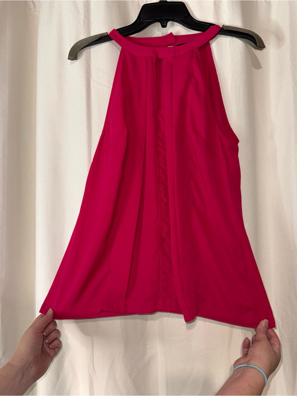 Banana Republic Red Sleeveless Blouse